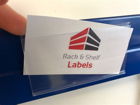 self adhesive label holders